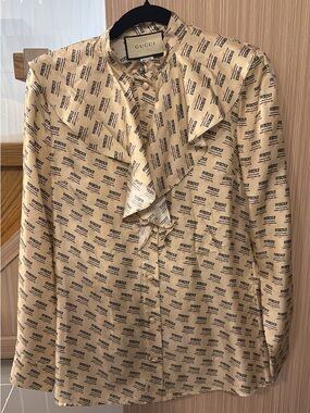 Gucci Silk Blouse 40